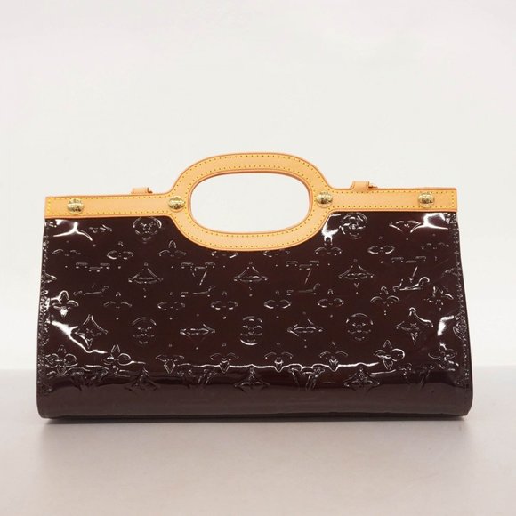 Louis Vuitton Handbag Vernis Roxbury Drive M91995 Amaranth Women's P752346 - Picture 12 of 12